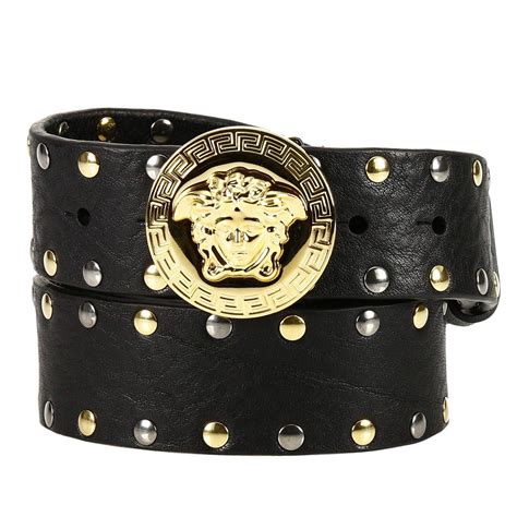 men black versace belt|Versace belt men price.